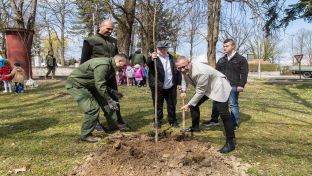 Прњавор -  манифестација - садња дрвећа у парку
