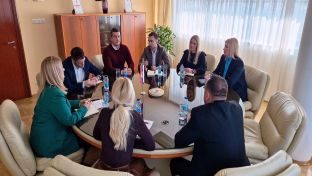 Бањалука - Чабрић са представницима Омладинског савјета Републике Српске