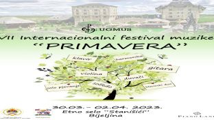 Бијељина -  фестивал музике "Примавера" - плакат
