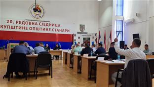 Станари - Скупштина општине - сједница