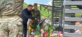 Република Српска - споменик на Жепи - полагање вијенаца 