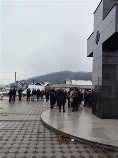 Република Српска - Братунац - протест