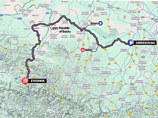 Република Српска - Србија - бициклизам