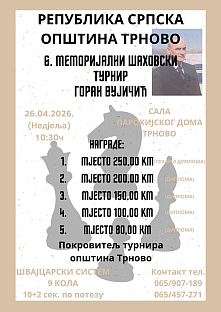 Република Српска - Трново - шах
