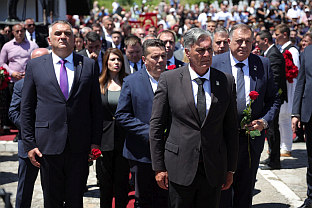 Република Српска - Братунац - култура сјећања - полагање вијенаца