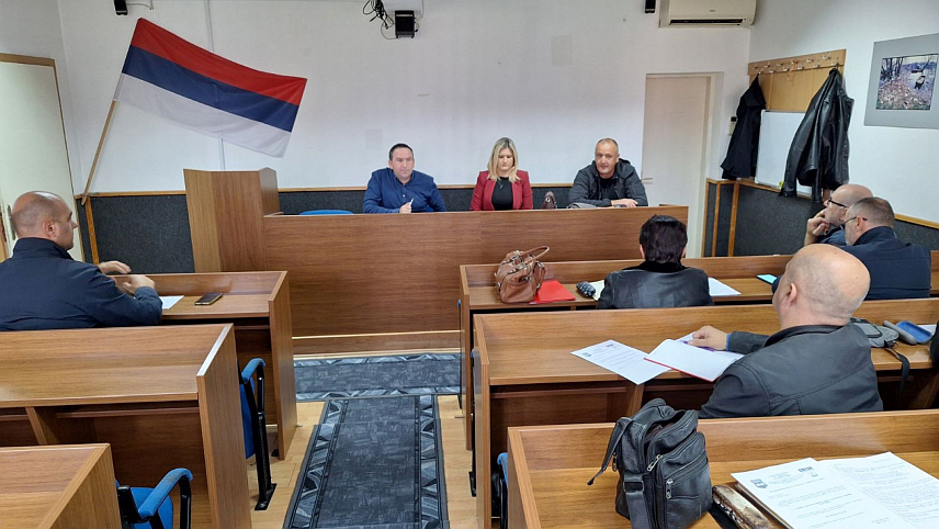 ПРЊАВОР, 16. ОКТОБРА /СРНА/ - Сједница Локалног кризног центра за контролу афричке куге свиња.