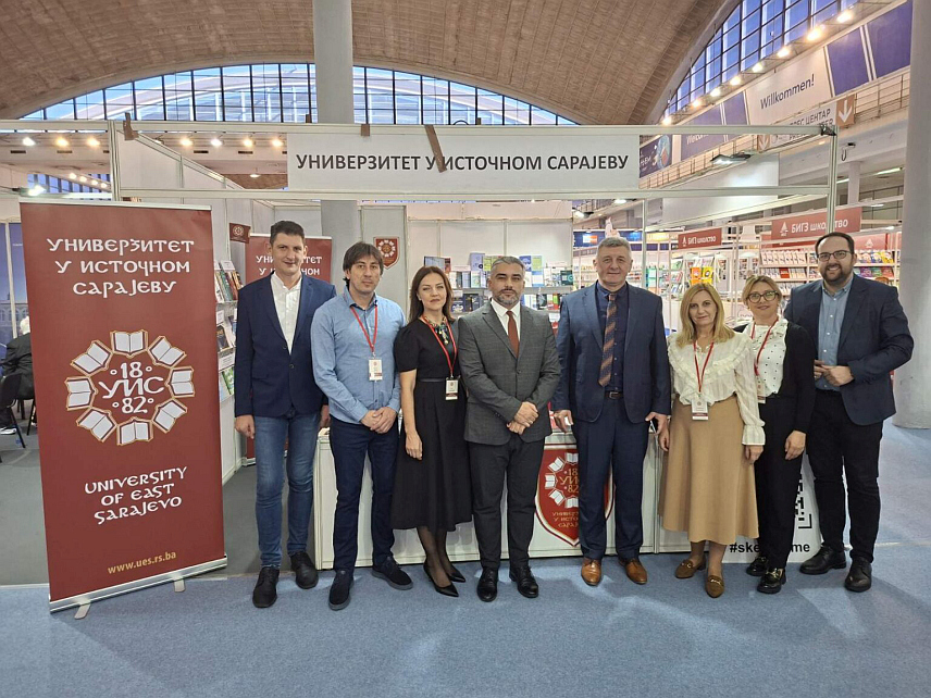 ИСТОЧНО САРАЈЕВО, 31. ОКТОБРА /СРНА/ - Универзитет у Источном Сарајеву успјешно се представио на 68. Међународном сајму књига у Београду својом издавачком дјелатношћу и са 247 наслова.