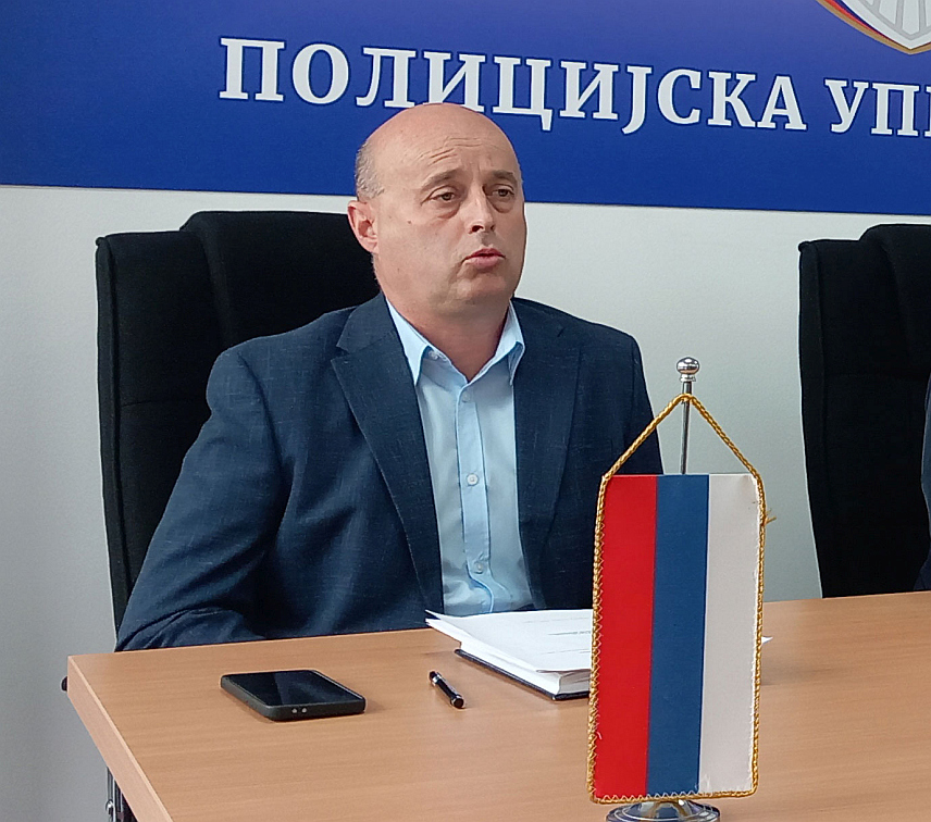 ПРИЈЕДОР, 9. ОКТОБРА /СРНА/ - Начелник крим-полиције у Полицијској управи Приједор Горан Каран.