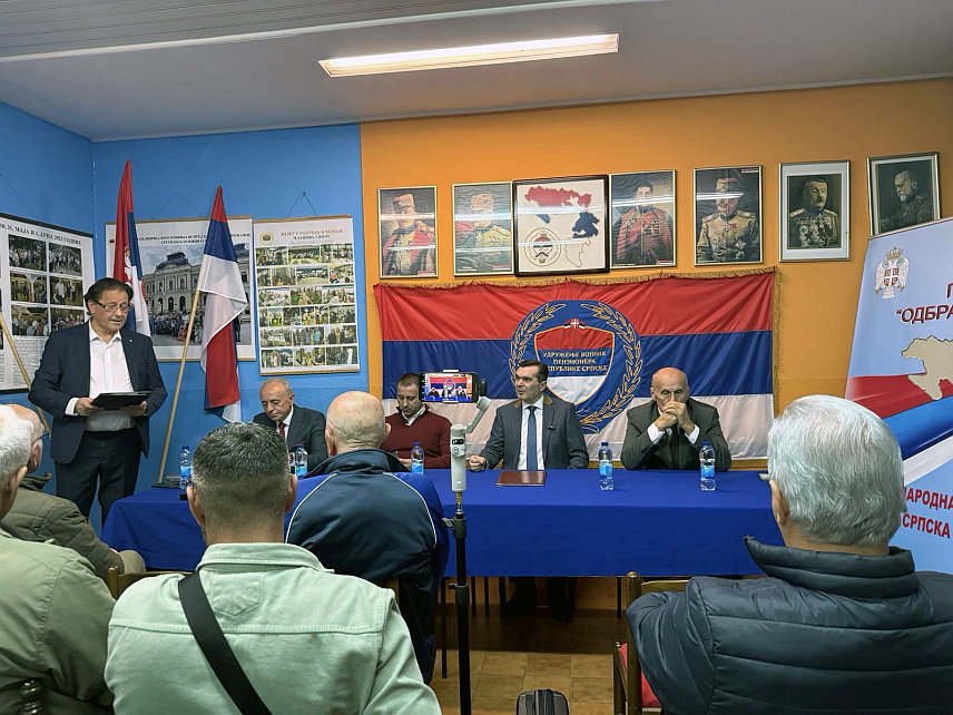 БАЊАЛУКА, 11. НОВЕМБРА /СРНА/ - Република Српска је показала своју виталност, зрелост и организованост као друштво у условима глобалних промјена и страховитог удара на суштину њеног постојања, а републичке институције су на адекватан начин дале одлучан одговор, поручио је предсједник Покрета "Одбрана Српске" Дарко Матијашевић.	
