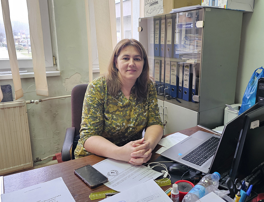 УГЉЕВИК, 12. НОВЕМБРА /СРНА/ - Предсједник Општинске изборне комисије Нермина Ахметовић.