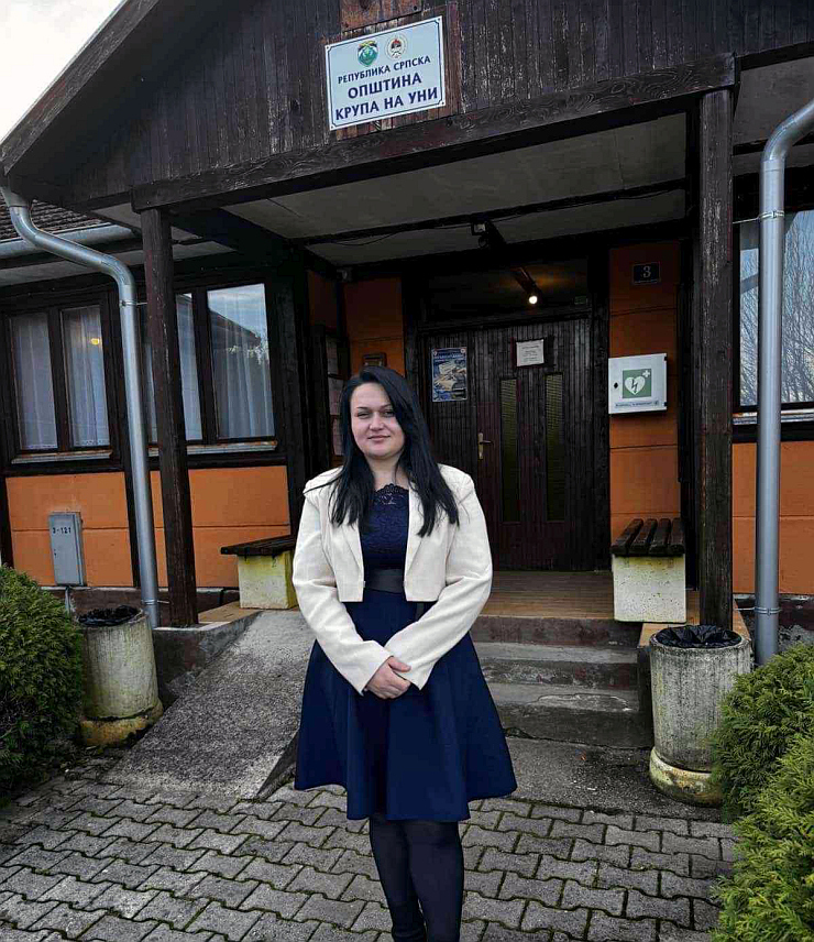 КРУПА НА УНИ, 17. НОВЕМБРА /СРНА/ - Предсједник Општинске изборне комисије Данијела Марјановић.