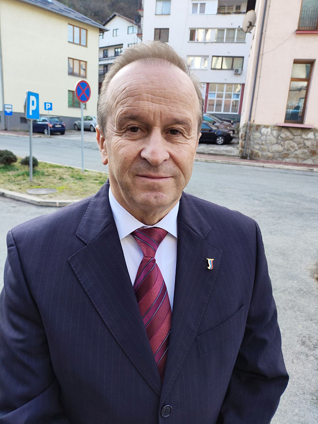 СРЕБРЕНИЦА, 20. НОВЕМБРА /СРНА/- Кандидат Савеза за нову политику за предсједника Републике Српске Драган Ђокановић.	