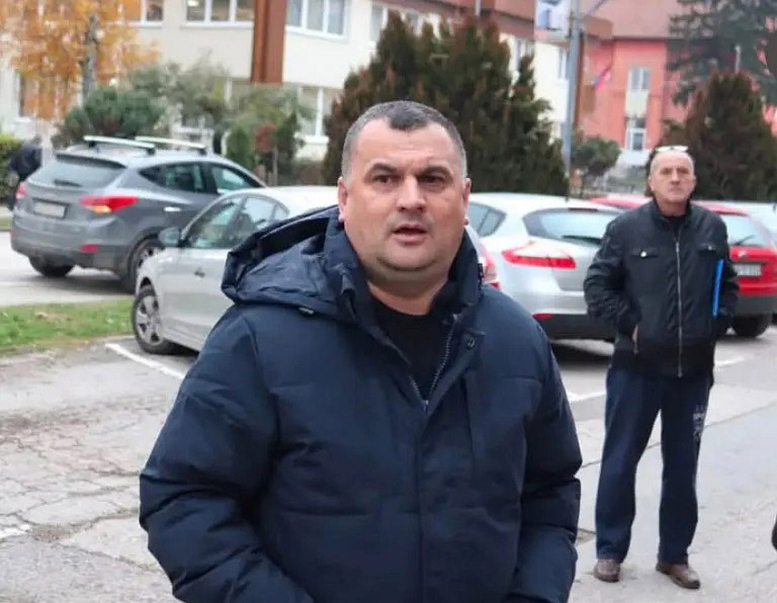 ДОБОЈ, 20. НОВЕМБРА /СРНА/ - Шеф Изборног штаба Градског одбора СНСД Добој Данијел Јошић .