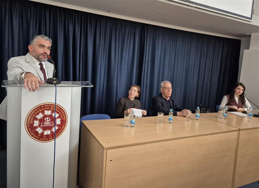 ПАЛЕ, 6. НОВЕМБРА /СРНА/ - На Филозофском факултету Универзитета у Источном Сарајеву данас је организован програм посвећен дјелу великог грчког књижевника Никоса Казанцакиса.