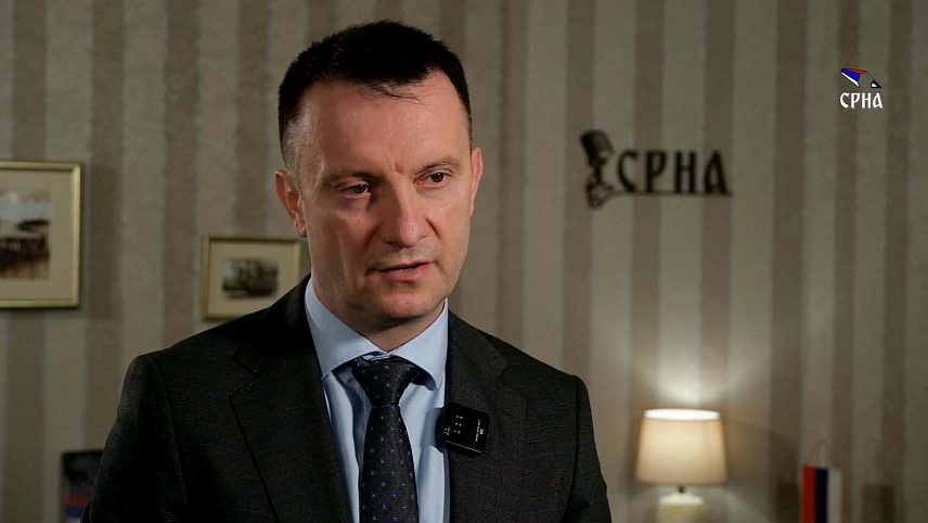 БАЊАЛУКА, 12. ДЕЦЕМБРА /СРНА/ - Привремени предсједник Градског одбора СНСД-а Бањалука Горан Маричић.