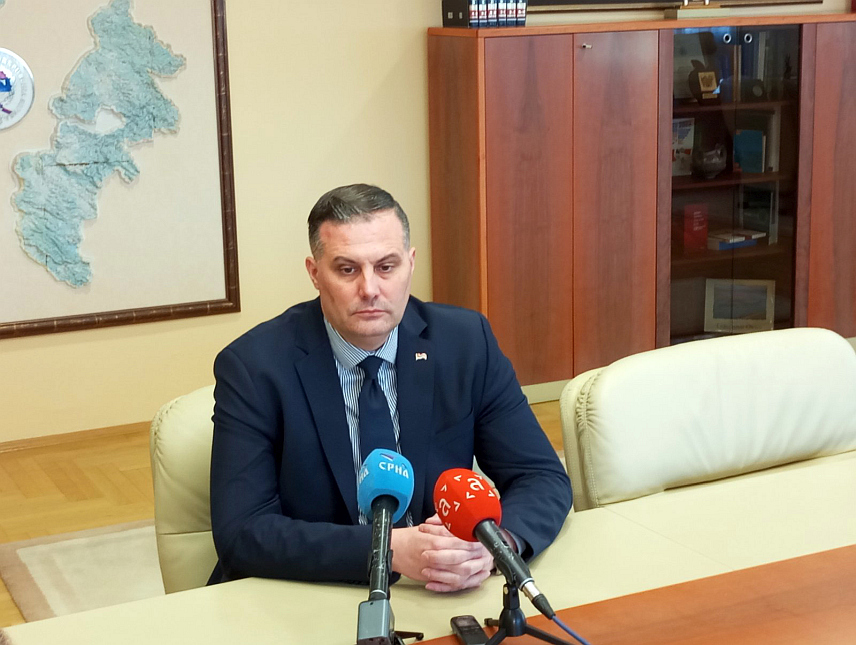 БАЊАЛУКА, 15. ДЕЦЕМБРА /СРНА/ - Министар за просторно уређење, грађевинарство и екологију Републике Српске Бојан Випотник.