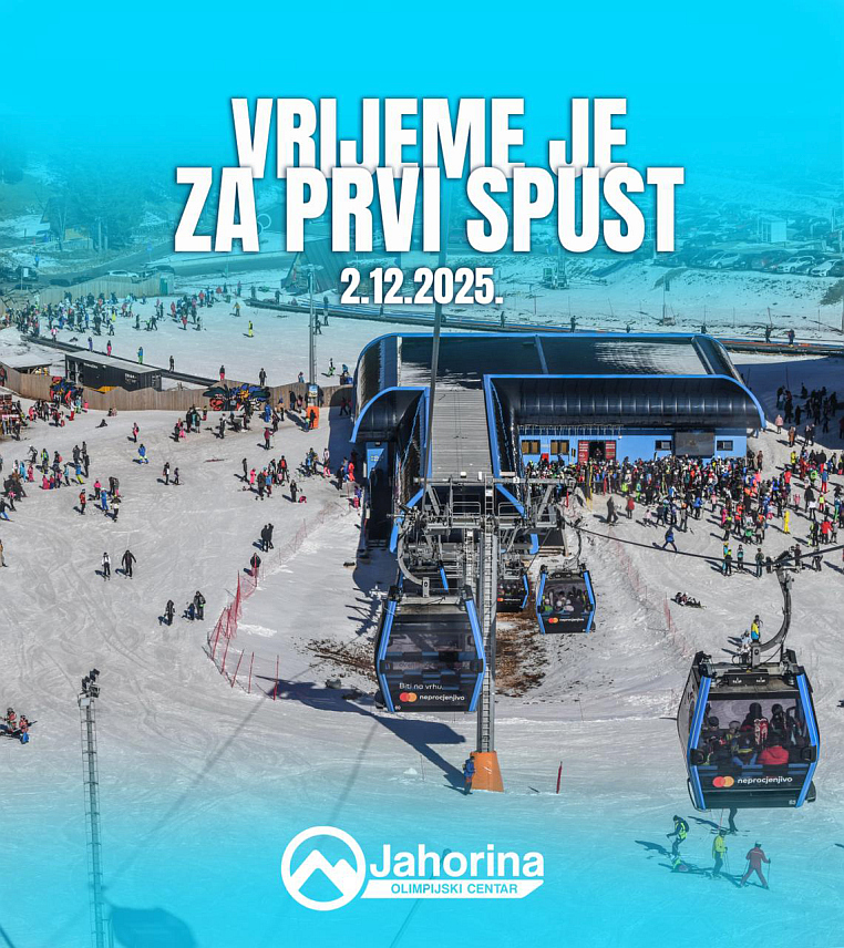 ЈАХОРИНА, 1. ДЕЦЕМБРА /СРНА/ - На Јахорини сутра почиње ски-сезона уз бесплатно скијање за све посјетиоце.