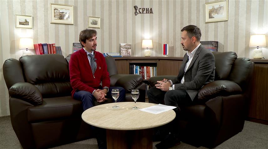 БАЊАЛУКА, 20. ДЕЦЕМБРА /СРНА/ - Стручњак за тржиште рада Доминик Рашкај током гостовања у подкасту Срне.