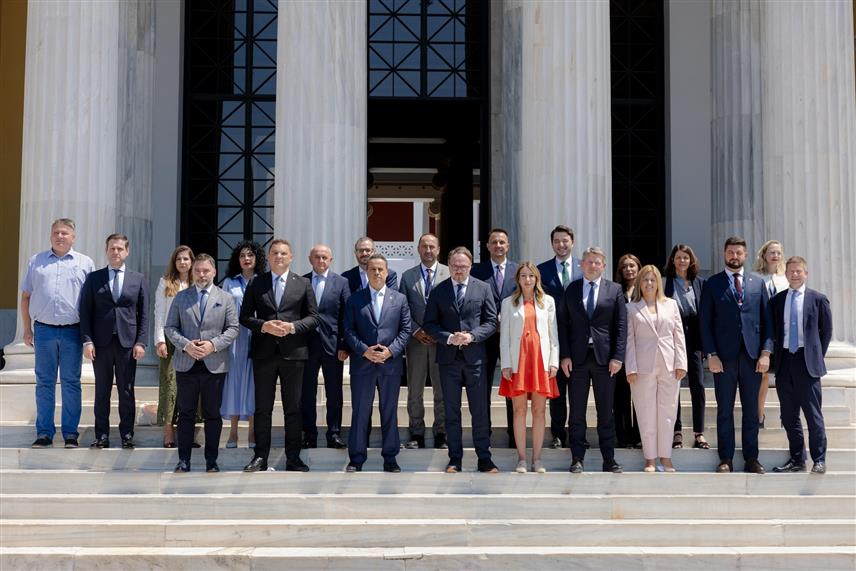 БЕОГРАД/АТИНА, 17. ЈУЛА /СРНА/ - Министар рударства и енергетике Србије Дубравка Ђедовић Хандановић на неформалном састанку Министарског савјета Енергетске заједнице у Атини.