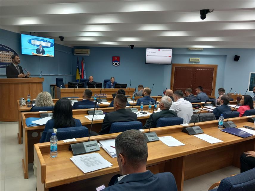 ПРИЈЕДОР, 3. СЕПТЕМБРА /СРНА/ - Сједница Скупштине града Приједора.	