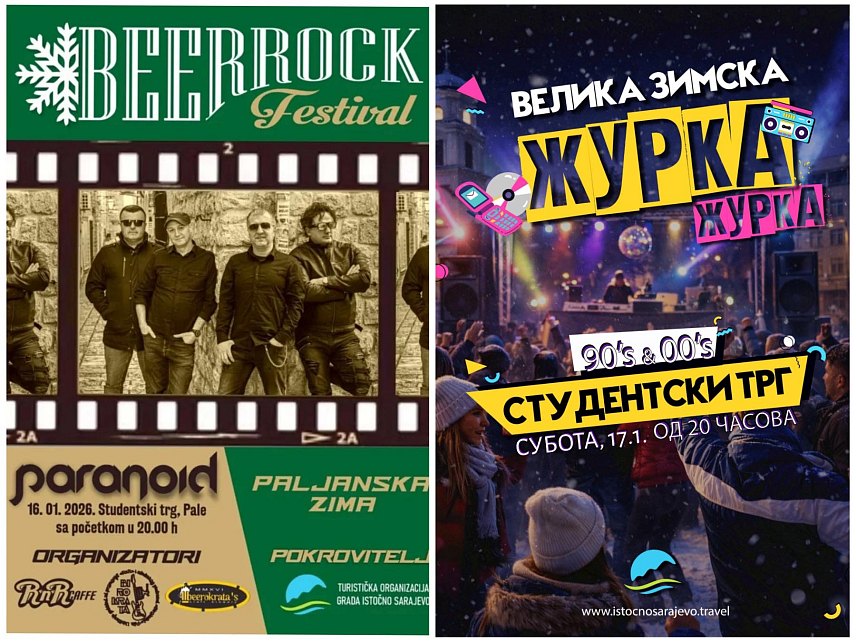 ПАЛЕ, 15. ЈАНУАРА /СРНА/ - На Студентском тргу на Палама у наредна два дана биће организована добра забава и незабораван провод уз музику, дружење и јединствени зимски амбијент на отвореном.