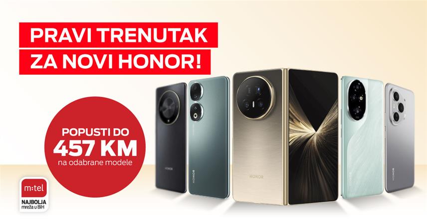 БАЊАЛУКА, 21. ЈАНУАРА /СРНА/ - Компанија "М:тел" у понуди има "Хонор" телефоне по сниженим цијенама уз претплату.