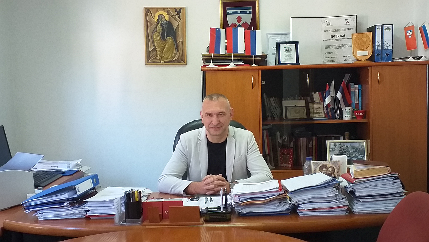 МИЛИЋИ, 24. ЈАНУАРА /СРНА/ - Начелник општине Милићи Марко Савић.