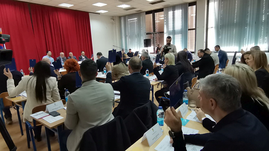 ДОБОЈ, 26. ЈАНУАРА /СРНА/ - Сједница Скупштине града Добој.