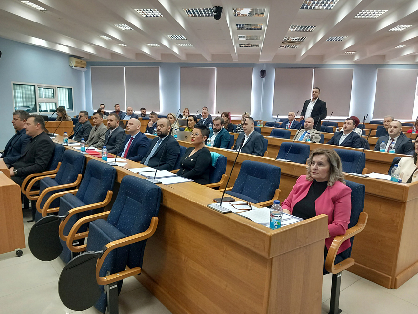 ПРИЈЕДОР, 29. ЈАНУАРА /СРНА/ - Сједница Скупштине града Приједора.