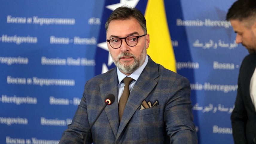 САРАЈЕВО, 7. ОКТОБРА /СРНА/ - Замјеник предсједавајуће Савјета министара Сташа Кошарац.
