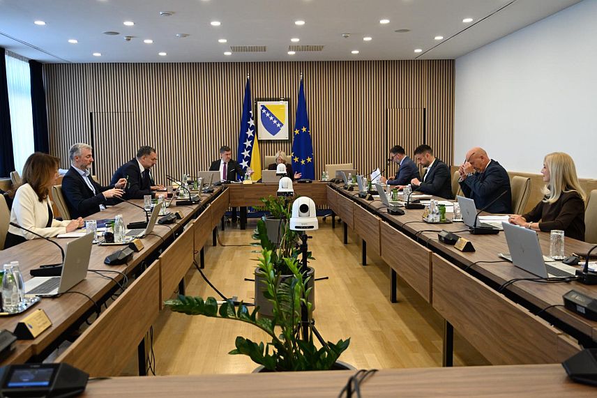 САРАЈЕВО, 7. ОКТОБРА /СРНА/ - Сједница Савјета министара.
