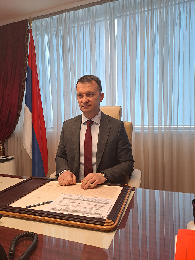 БАЊАЛУКА, 11. ФЕБРУАРА /СРНА/ - Директор Пореске управе Републике Српске Горан Маричић.