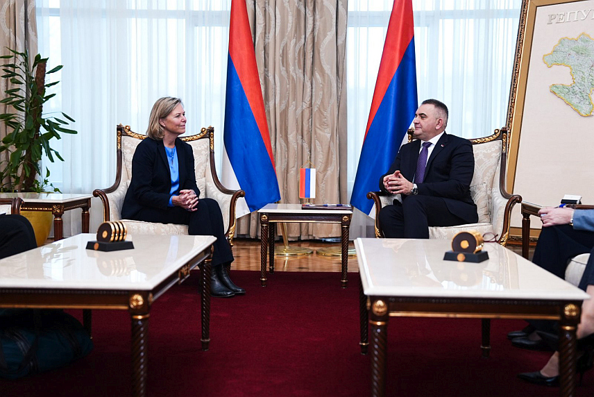 БАЊАЛУКА, 11. ФЕБРУАРА /СРНА/ - Премијер Републике Српске Саво Минић разговарао је данас у Бањалуци са амбасадорком Норвешке у БиХ Катрином Биринг.