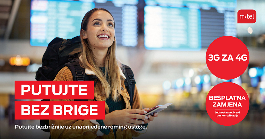 БАЊАЛУКА, 11. ФЕБРУАРА /СРНА/ - Компанија "М:тел" нуди различите тарифне опције "роминг нет", које корисницима омогућавају потпуну флексибилност јер сами бирају земљу или регион, количину и трајање пакета, без непредвиђених трошкова.