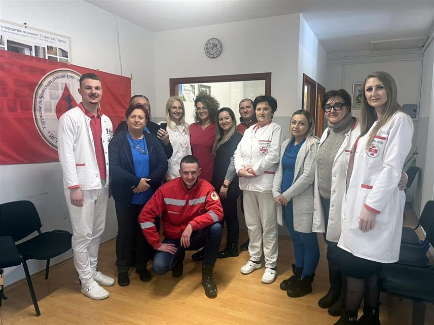 ИСТОЧНИ СТАРИ ГРАД, 17. ФЕБРУАРА /СРНА/ - У Источном Старом Граду данас је у акцији добровољног давања крви прикупљено 27 доза које ће допринијети стабилности залиха и пружити значајну подршку здравственом систему у збрињавању пацијената.