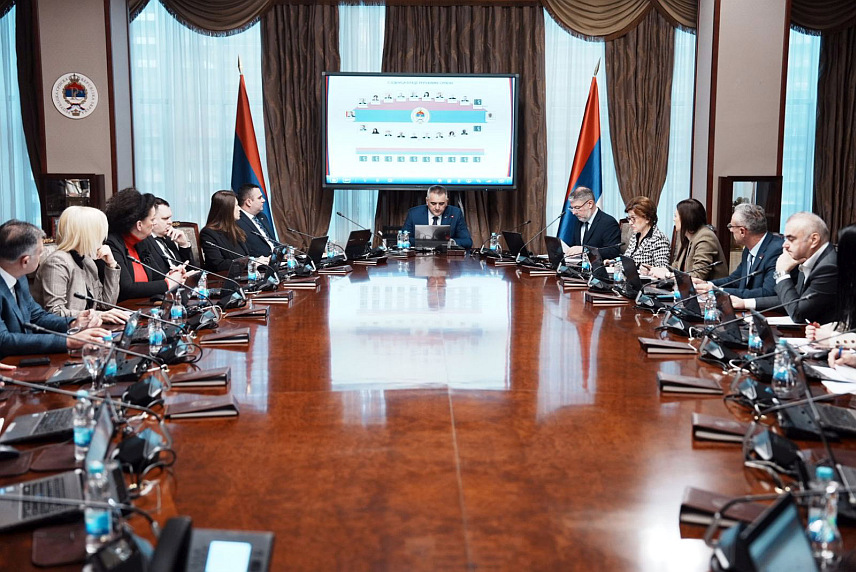 БАЊАЛУКА, 20. ФЕБРУАРА /СРНА/ - Сједница Владе Републике Српске.