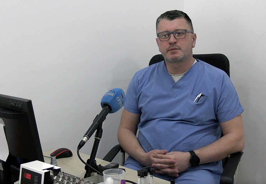 ИСТОЧНО САРАЈЕВО, 20. ФЕБРУАРА /СРНА/ - Предсједник Струковног синдиката медицинских сестара и техничара Републике Српске Горан Мотика.