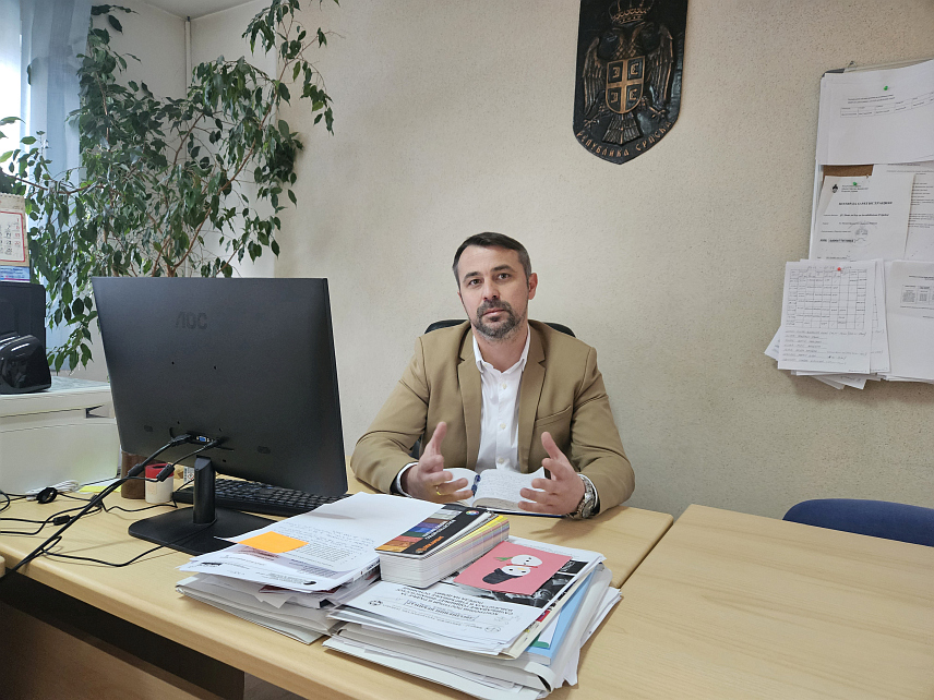 ПРИЈЕДОР, 25. ФЕБРУАРА /СРНА/ - Директор Дома за лица са инвалидитетом Приједор Никола Вујасиновић.