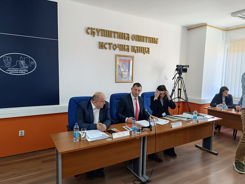 ИСТОЧНА ИЛИЏА, 26. ФЕБРУАРА /СРНА/ – Сједница Скупштине општине Источна Илиџа.