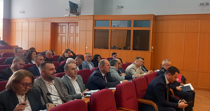 ТРЕБИЊЕ, 26. ФЕБРУАРА /СРНА/ - Сједница Скупштине Града Требиња.