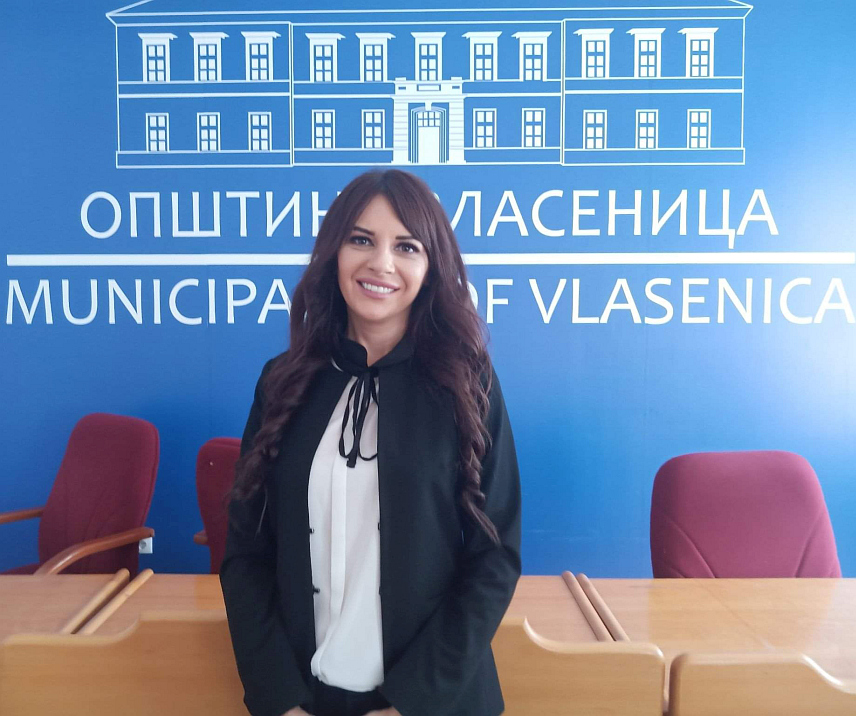 ВЛАСЕНИЦА, 8. ФЕБРУАРА /СРНА/ - Предсједник Општинске изборне комисије /ОИК/ Сања Ристић.