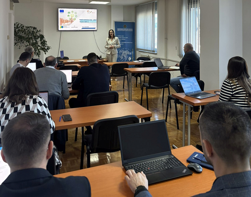 БАЊАЛУКА, 11. МАРТА /СРНА/ - Центар за одговорно пословање БиХ при Спољнотрговинској комори БиХ је у Бањалуци реализовао прву у низу једнодневних стручних радионица о механизму који има за циљ да регулише ЦБАМ и мјерење карбонског отиска.