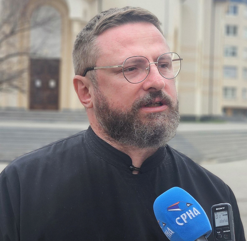 ИСТОЧНО САРАЈЕВО, 13. МАРТА /СРНА/ - Декан Православног богословског факултета у Фочи протојереј-стафрофор Дарко Ђого.