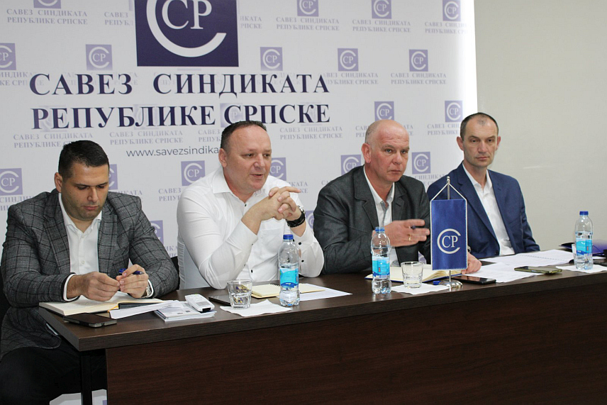 БАЊАЛУКА, 13. МАРТА /СРНА/ - Сједница скупштине Синдиката правосуђа Републике Српске у Бањалуци.