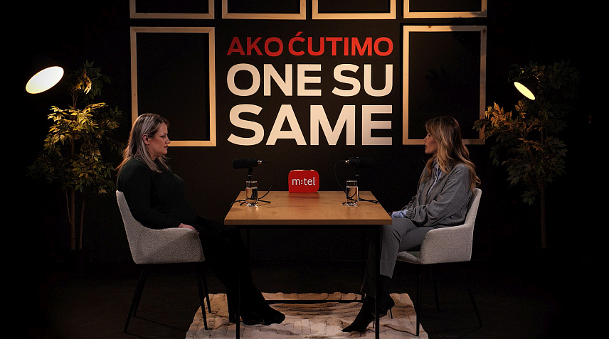 БАЊАЛУКА, 14. МАРТА /СРНА/ - У наставку подкаста "Ако ћутимо, оне су саме" генерални директор компаније "М:тел" Јелена Tриван разговараће вечерас са још једном женом која је преживјела породично насиље и спас од насилника пронашла у сигурној кући.