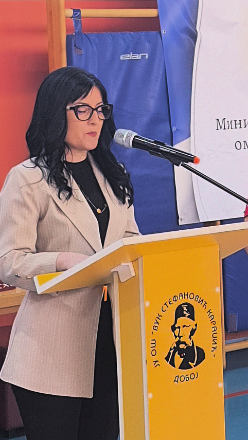 ДОБОЈ, 14. МАРТА /СРНА/ - Министар породице, омладине и спорта Републике Српске Ирена Игњатовић је данас у Добоју отворила финале Малих олимпијских игара Републике Српске у кошарци за основце.