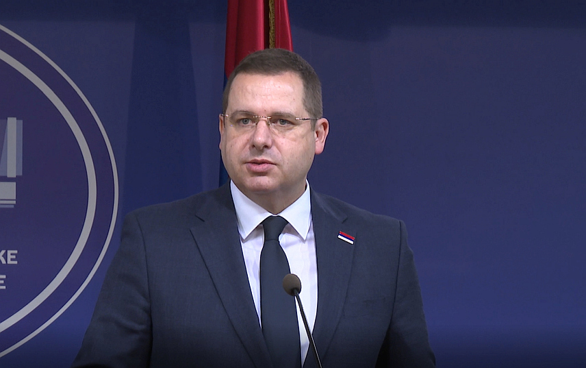 БАЊАЛУКА, 17. МАРТА /СРНА/ - Српски делегат у Дому народа Парламентарне скупштине БиХ Радован Ковачевић на конференцији за новинаре у Бањалуци.