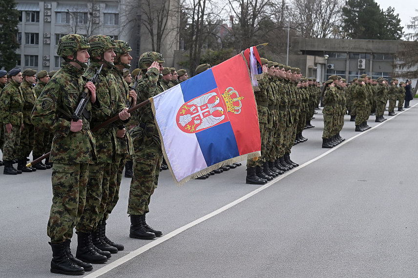 БЕОГРАД, 18. МАРТА /СРНА/ - Свечаност поводом обиљежавања Дана војне академије одржана данас у касарни "Генерал Јован Мишковић" у Београду.