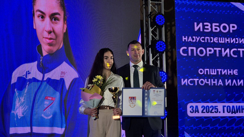 ИСТОЧНА ИЛИЏА, 19. МАРТА /СРНА/ - Члан Џудо клуба "Фамос" Ана Шкиљевић и члан Боксерског клуба "Ратник" Вук Мичић изабрани су вечерас за најбоље спортисте општине Источна Илиџа за 2025. годину.