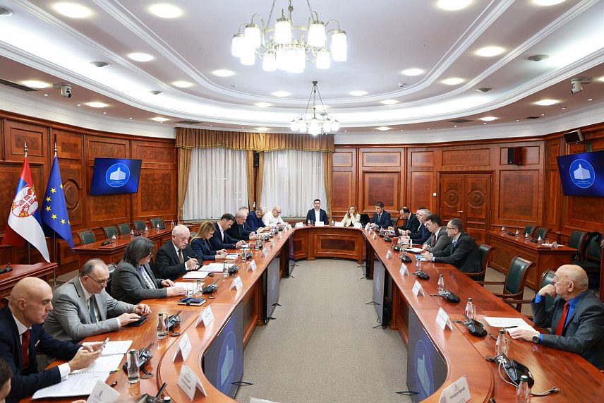 БЕОГРАД, 6. МАРТА /СРНА/ - Сједница Социјално-економски савет Србије у Београду.